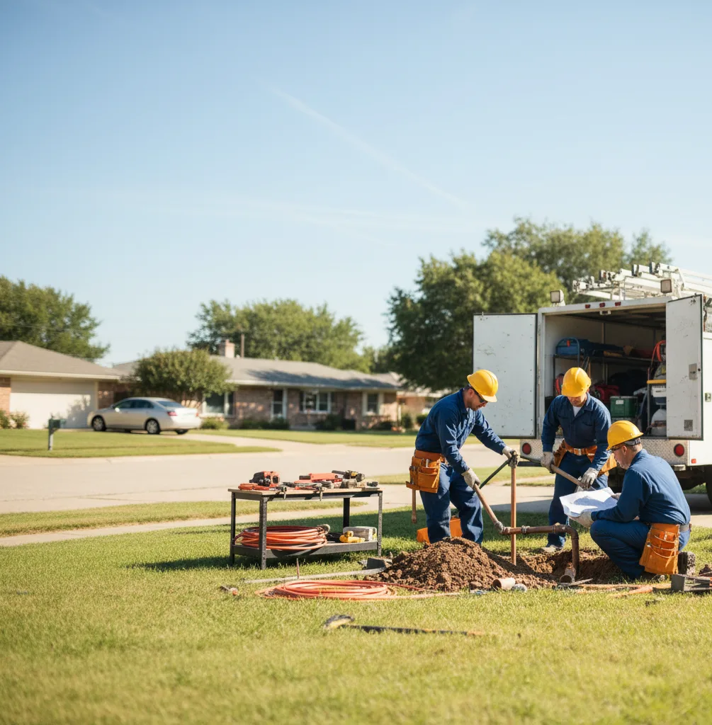 Sewer Line Repair in Hearne, TX
